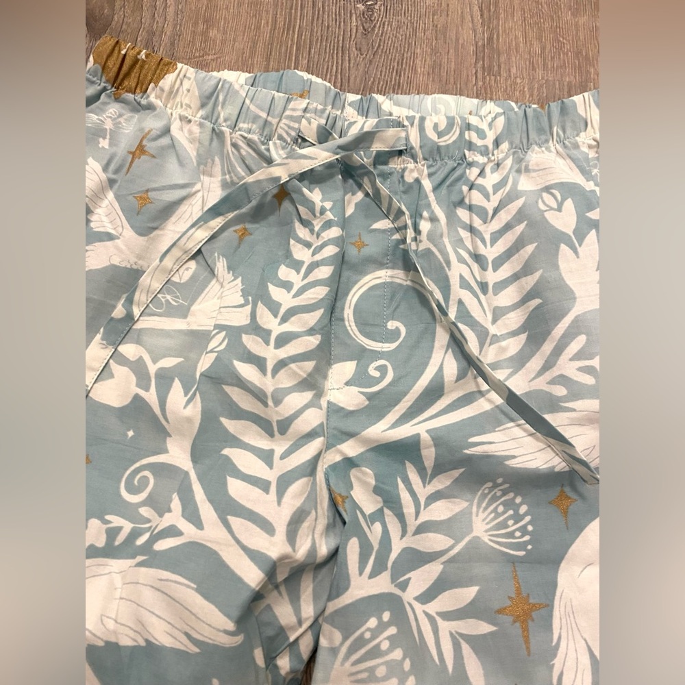 COPY - Pottery Barn Teen Harry Potter Magical Damask Pajama Set Mystic Mint Siz… - Picture 11 of 15